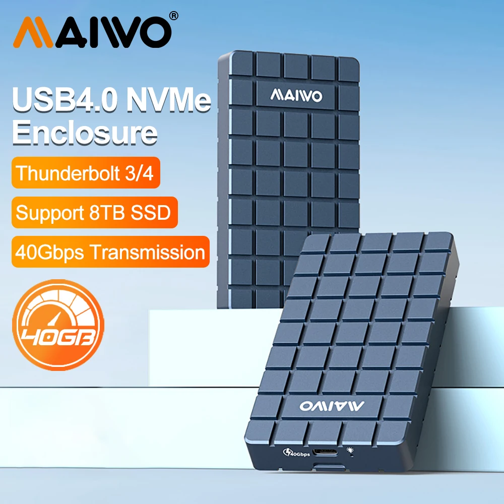 8Tb M2 Nvme Ssd - Caixa de SSD M.2 NVMe MAIWO