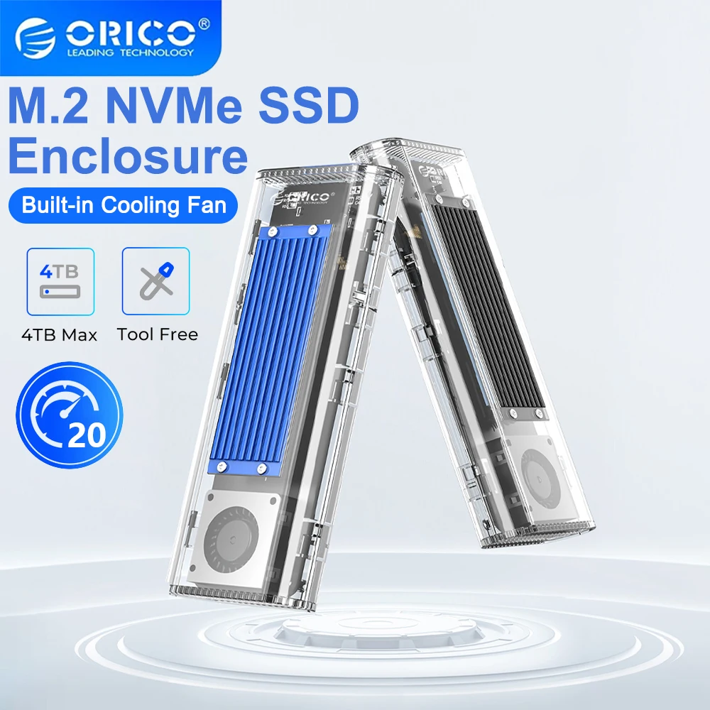 Thunderbolt 4 External Ssd 4Tb - Orico 20gbps m.2 nvme ssd caso