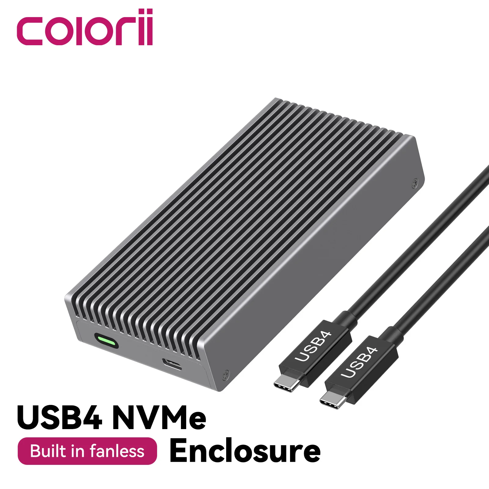 Gabinete SSD USB4 M.2 NVMe de  - Usb4 40Gbps External Ssd 8Tb avaliação e preço