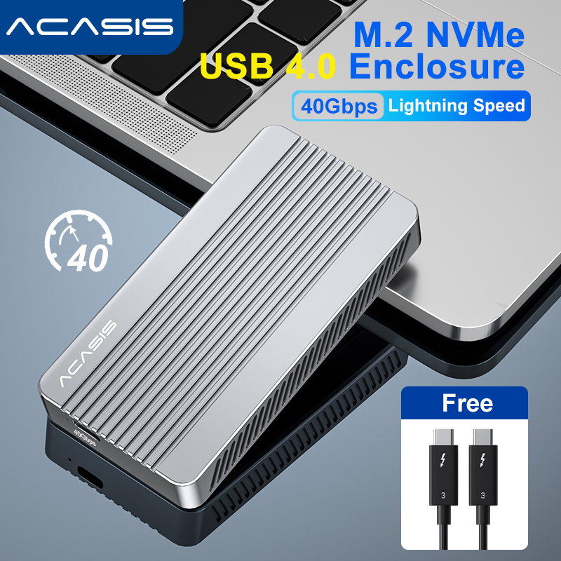 ACASIS-M.2 NVMe Caixa SSD PCIe - Usb4 40Gbps External Ssd 8Tb avaliação e preço