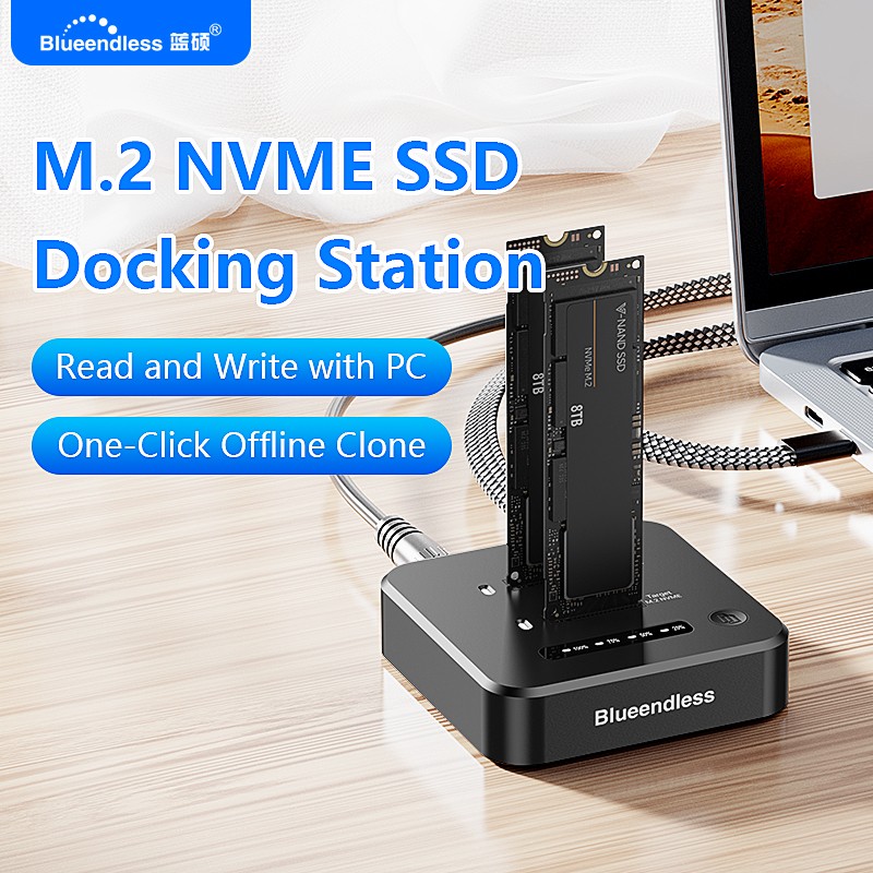 Estação de Docking Blueendless - 8Tb M2 Nvme Ssd avaliação e preço