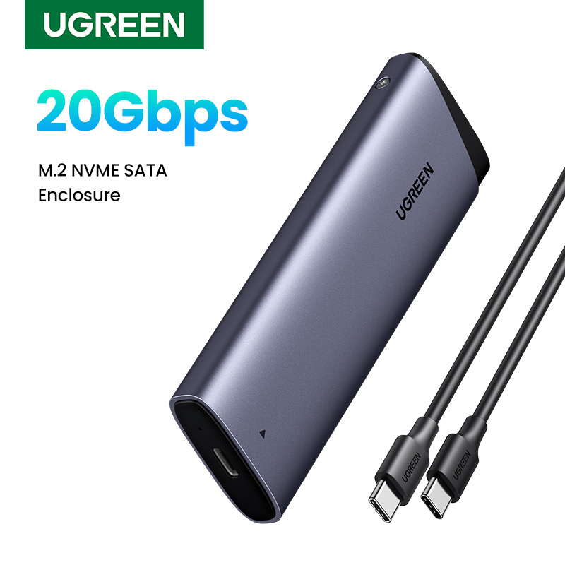 UGREEN 20Gbs M2 SSD Gabinete N - 8Tb M2 Nvme Ssd avaliação e preço